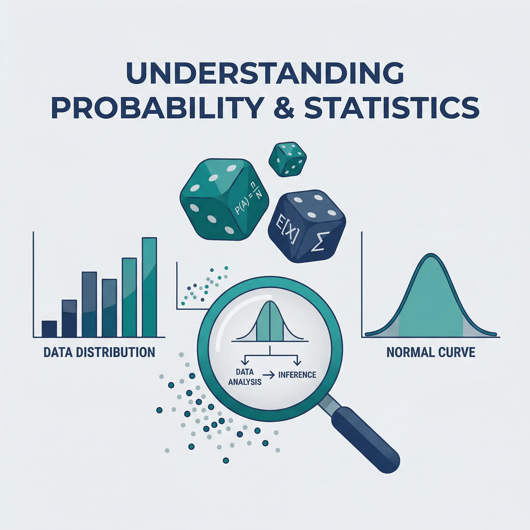 认识概率教育科普图标